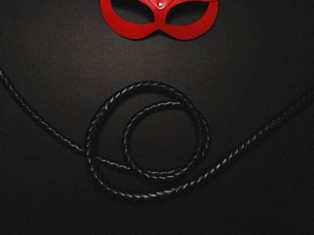 BDSM Mask and Whip